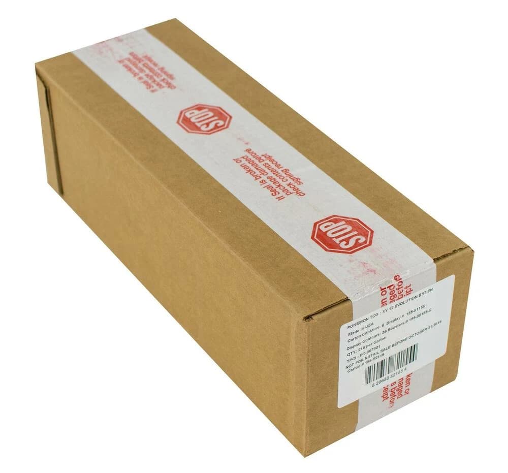 XY Evolutions Booster Box Case
