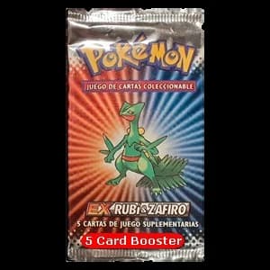EX Ruby & Sapphire Booster (5 Cards)