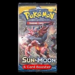 Sun & Moon Booster (6 Cards)