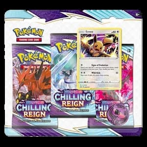 Chilling Reign: Eevee 3-Pack Blister