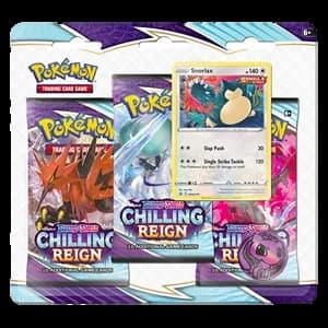 Chilling Reign: Snorlax 3-Pack Blister