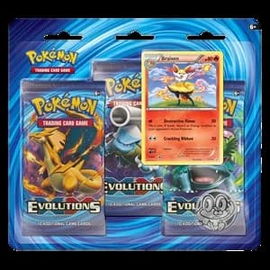 Evolutions: Braixen 3-Pack Blister