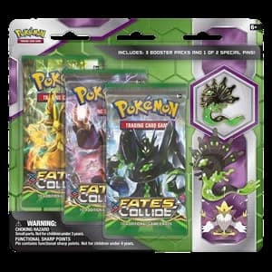 Fates Collide: Zygarde Pin 3-Pack Blister