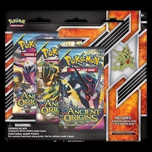 Ancient Origins: Mega Tyranitar Pin 3-Pack Blister