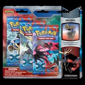 XY: Xerneas Pin 3-Pack Blister