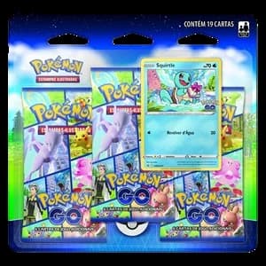 Pokémon GO: Squirtle 3-Pack Blister