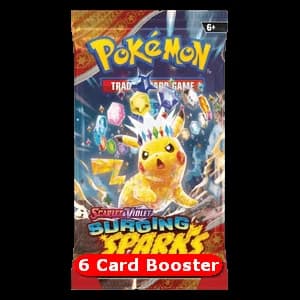 Surging Sparks Booster (6 Cards)