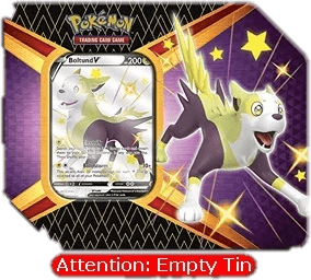 Empty Shining Fates: Boltund V Tin