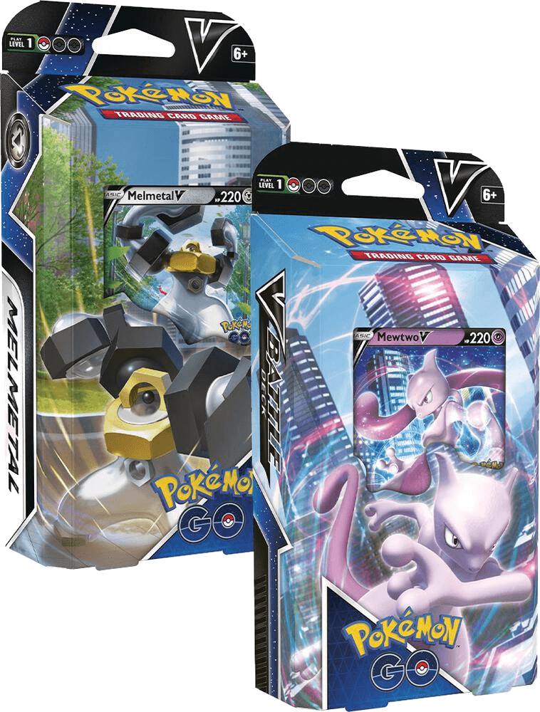 Pokemon GO Melmetal V/Mewtwo V Battle Decks [Set of 2]
