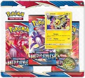 Battle Styles: Jolteon 3-Pack Blister