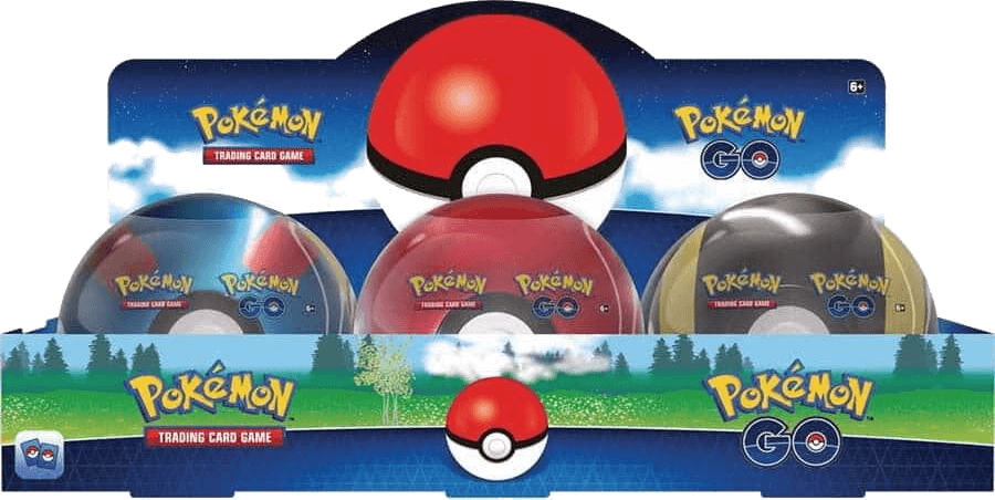 Pokemon GO Poke Ball Tin Display