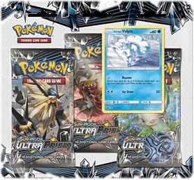 Ultra Prism: Alolan Vulpix 3-Pack Blister