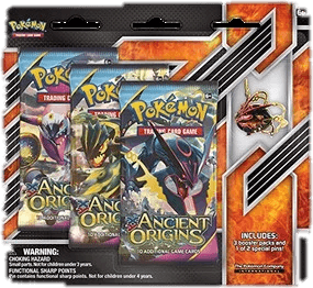 Ancient Origins: Mega Rayquaza Pin 3-Pack Blister