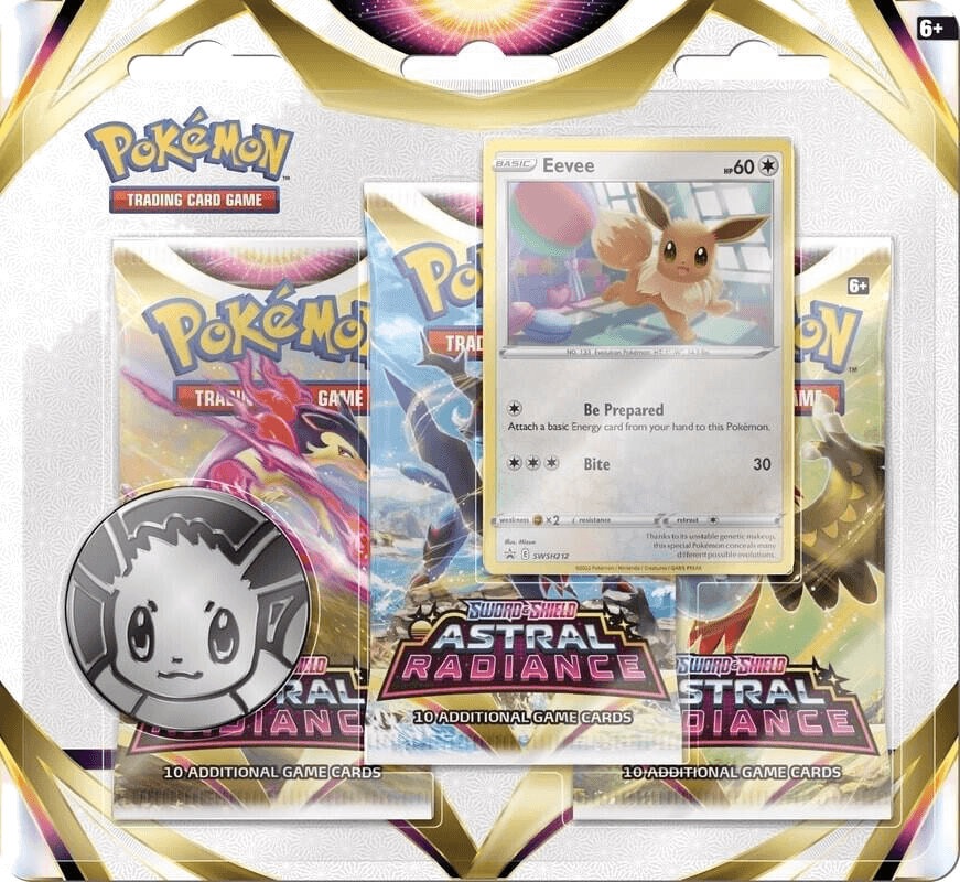 Astral Radiance 3 Pack Blister [Eevee]
