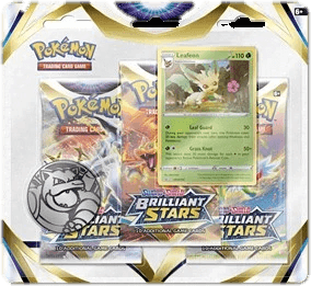 Brilliant Stars: Leafeon 3-Pack Blister
