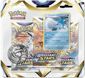 Brilliant Stars: Glaceon 3-Pack Blister