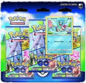 Pokémon GO: Squirtle 3-Pack Blister