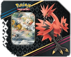 Crown Zenith: Galarian Zapdos Tin (US Version)