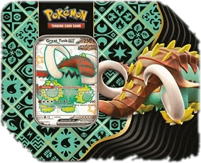 Paldean Fates: Great Tusk ex Tin (US Version)