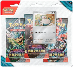 Twilight Masquerade: Snorlax 3-Pack Blister