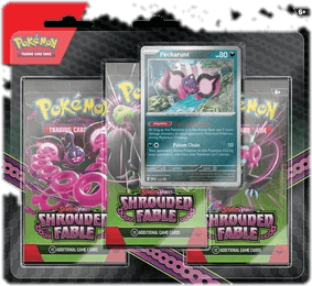 Shrouded Fable: Pecharunt 3-Pack Blister