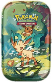 Prismatic Evolutions: Leafeon Mini Tin