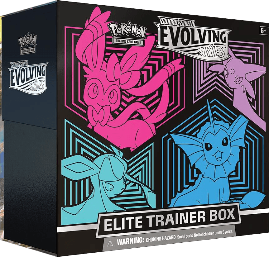 Evolving Skies Elite Trainer Box [Glaceon/Vaporeon/Sylveon/Espeon]