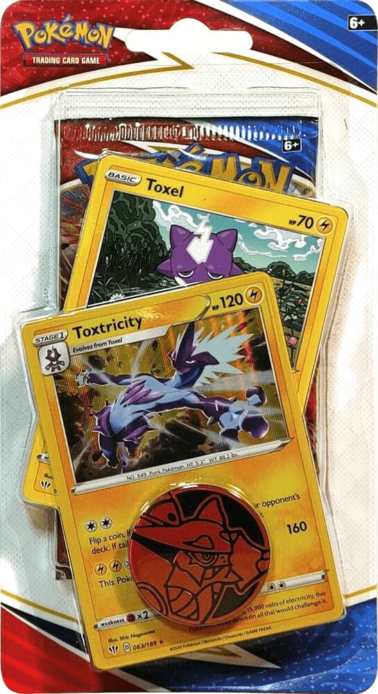 Battle Styles Premium Checklane Blister [Toxtricity]