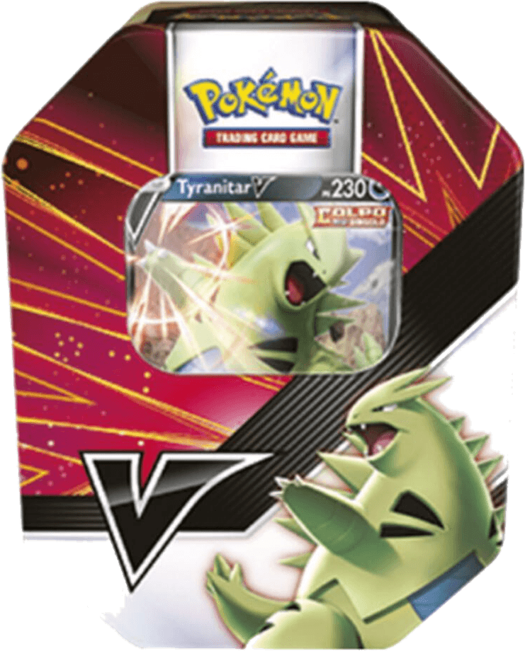 V Strikers Tin [Tyranitar V] (International Version)