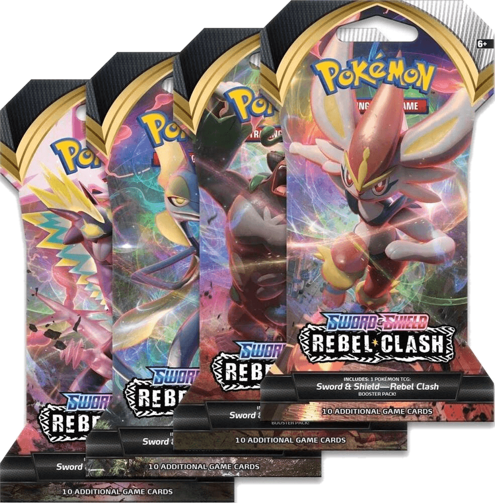 Rebel Clash Sleeved Booster Pack Art Bundle [Set of 4]