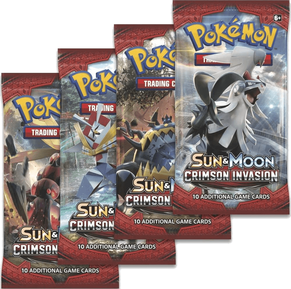 Crimson Invasion Booster Pack Art Bundle [Set of 4]
