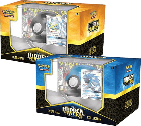 Hidden Fates Poke Ball Collection [Set of 2]