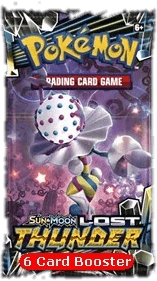 Lost Thunder Booster (6 Cards)