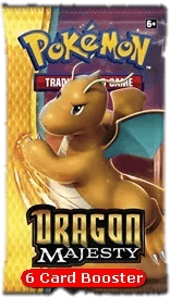 Dragon Majesty Booster (6 Cards)