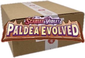 Paldea Evolved 10 Elite Trainer Box Case