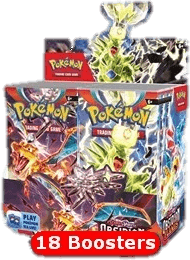 Obsidian Flames Booster Box (18 Boosters)
