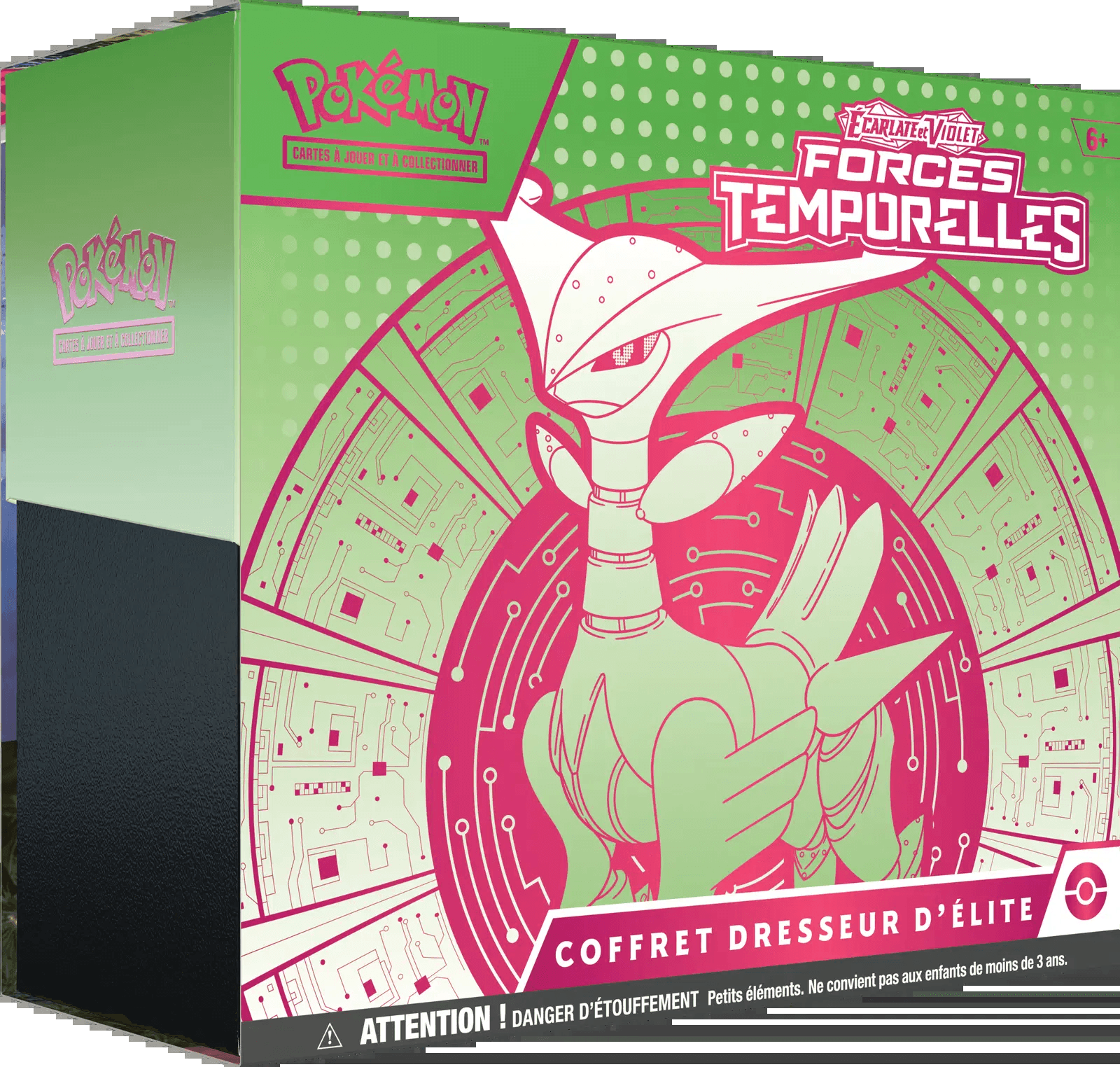 Scarlet & Violet - Temporal Forces Elite Trainer Box - Iron Leaves