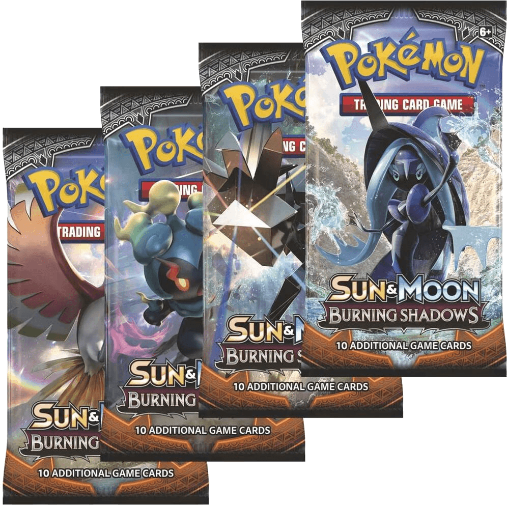 Burning Shadows Booster Pack Art Bundle [Set of 4]