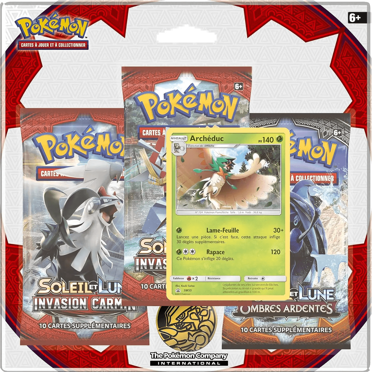 Crimson Invasion - Three Pack Blister - Decidueye