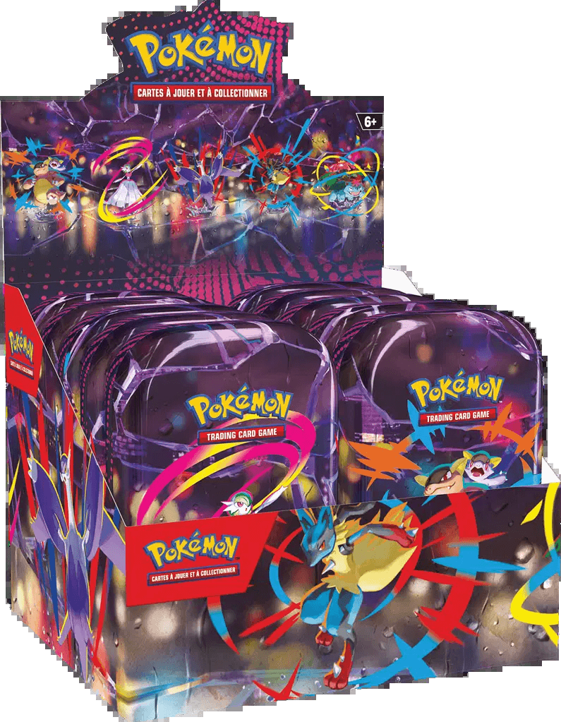 Mega Heroes Mini Tin Display