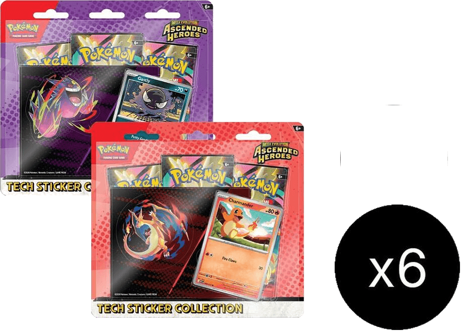 Mega Evolution: Ascended Heroes Tech Sticker Collection Case