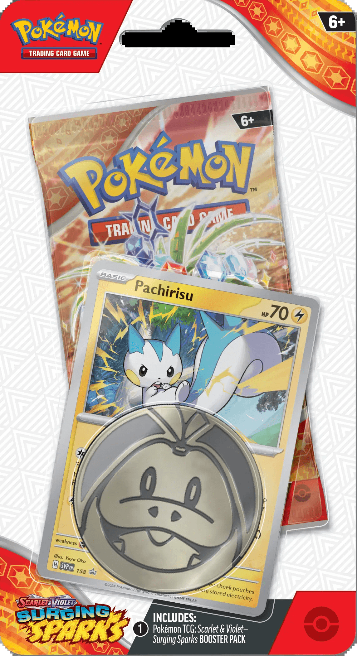 Surging Sparks - Pachirisu 1-Pack Blister
