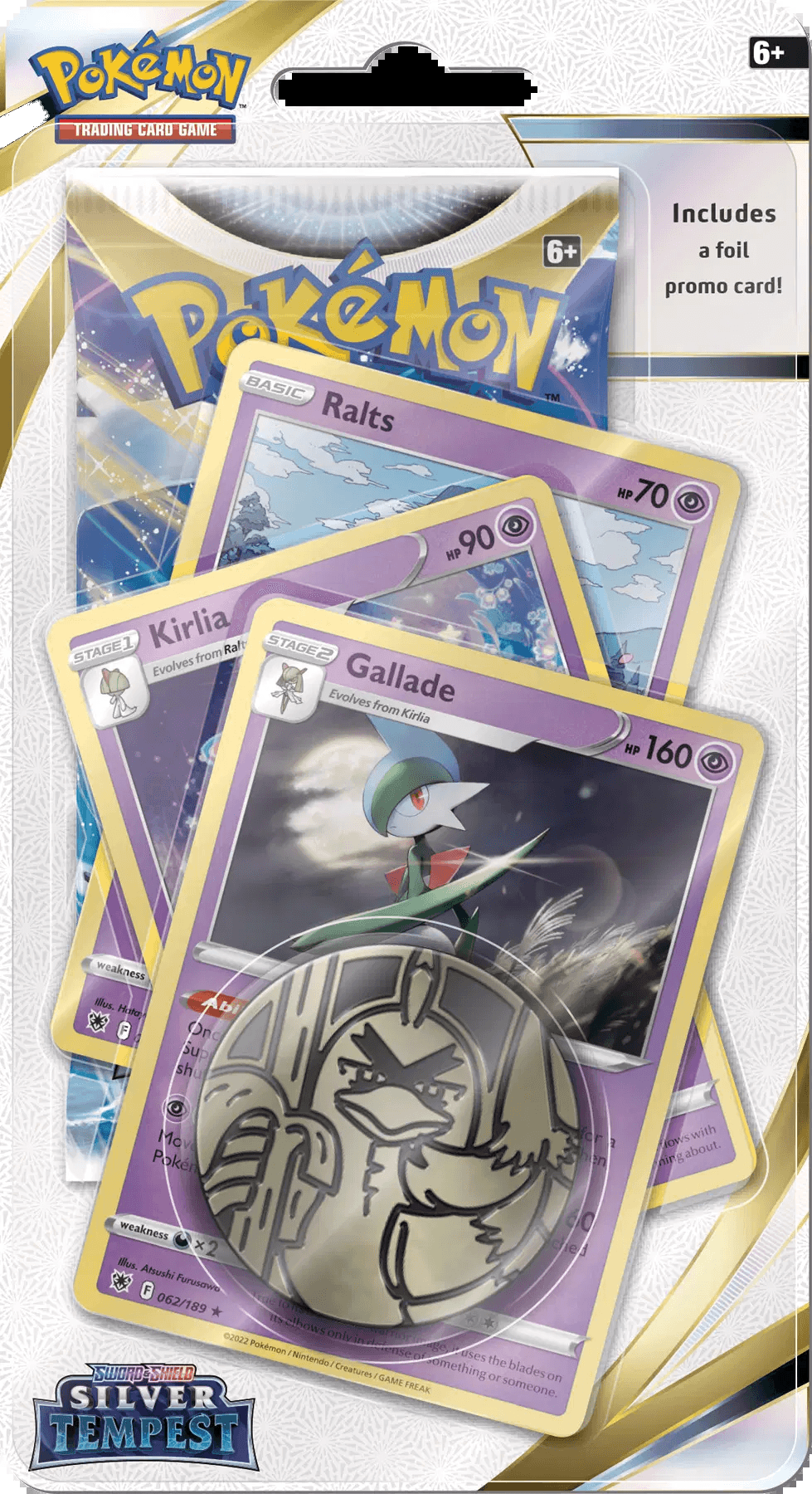 Silver Tempest - Gallade Premium Checklane Blister