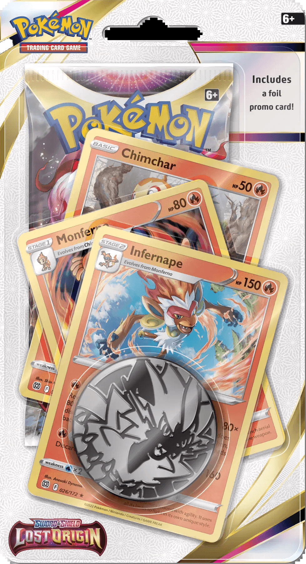 Lost Origin - Infernape Premium Checklane Blister