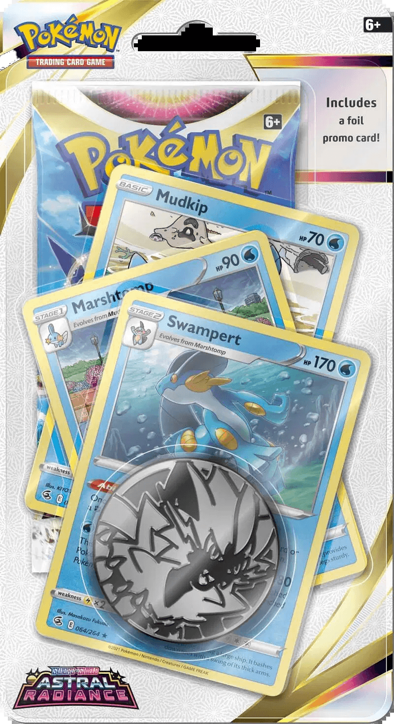Astral Radiance - Swampert Premium Checklane Blister