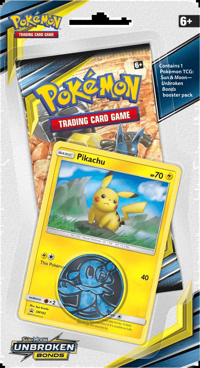 Unbroken Bonds - Pikachu 1-Pack Blister