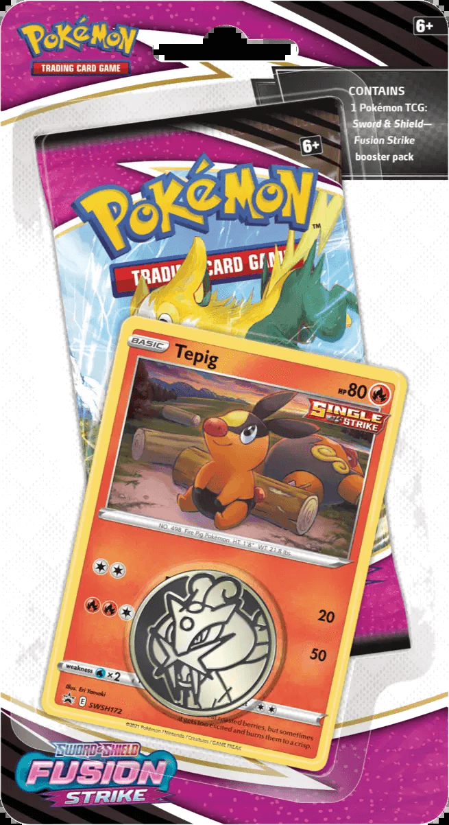 Fusion Strike - Tepig 1-Pack Blister