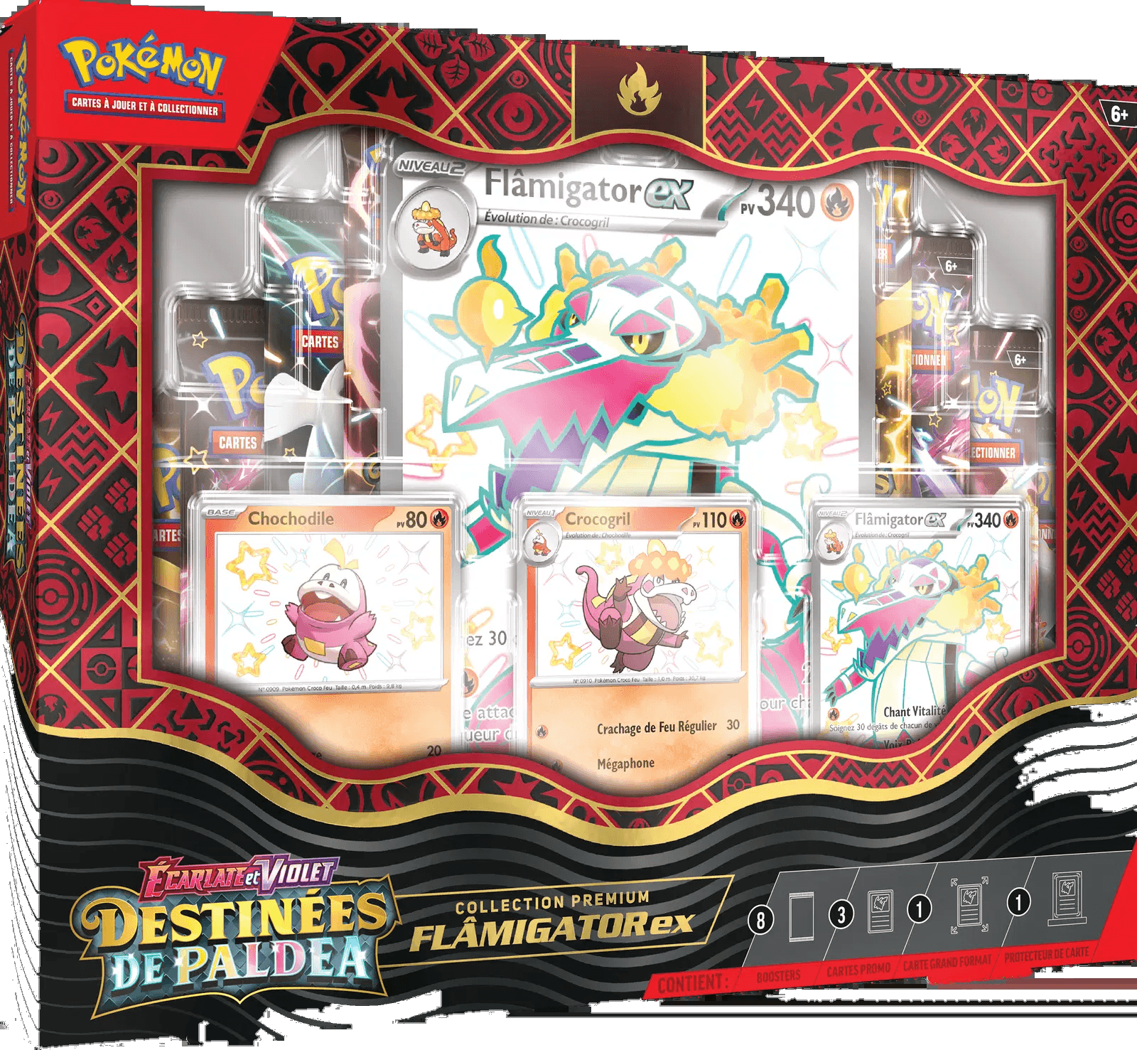 Paldean Fates Premium Collections Skeledirge-ex