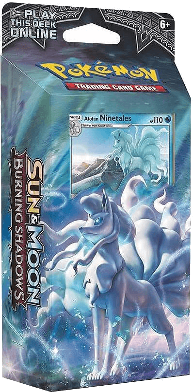 Burning Shadows Theme Deck - "Luminous Frost" [Alolan Ninetales]