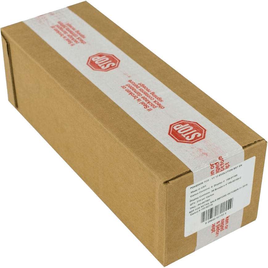 XY Evolutions Booster Box Case
